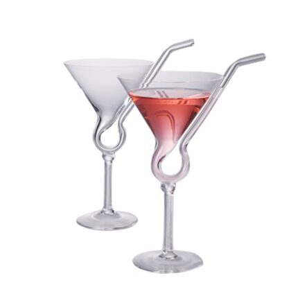 Creative Personalized Juice Drinking Martini Glasses Manufacturer