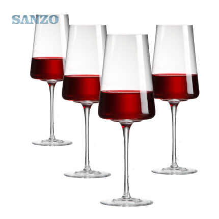 Red wine glass, clear, non-lead crystal   530ml 900065