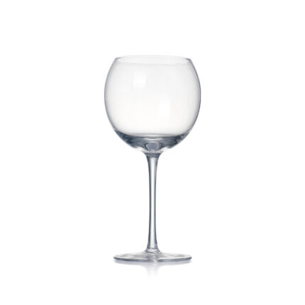 Hand Blown Cear Glass Wine Glass