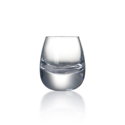 Sanzo Manufacture Heavy Base Clear Glass Whiskey Shot Glasses